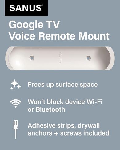 SANUS Mounting Kit for Google TV Streamer (4K) Mount - Hide Streaming Box Behind TV for Space Saving & Clean Setup - Easy DIY Assembly in Saudi Arabia