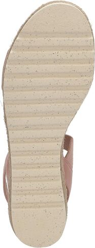 Lucky Brand Women's THIMBA Wedge Sandal, Black, 9.5 in Saudi Arabia