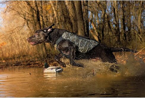Momarsh Adjustable Dog Vest | Universal Neoprene Sporting Dog Vest for Waterfowl Hunting, & Water Training | Perfect Pet Vest Retains Heat in Cold & Wet Conditions, Optifade Marsh in Saudi Arabia
