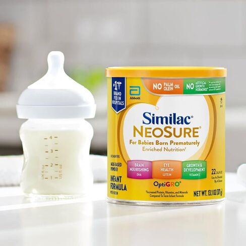 Similac NeoSure Premature Post-Discharge Infant Formula, Powder Baby Formula, 22.8-oz Value Can, Pack of 4 in Saudi Arabia