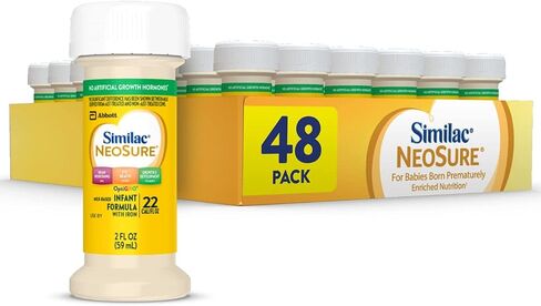 Similac NeoSure Premature Post-Discharge Infant Formula, Powder Baby Formula, 22.8-oz Value Can, Pack of 4 in Saudi Arabia