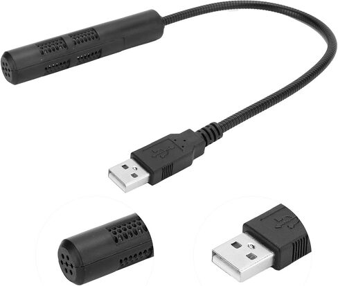 Qiilu USB Microphone for Conference and Live Broadcast - Omnidirectional Desktop Condenser Mic for Gaming, Recording, and Streaming (M-588) in Saudi Arabia