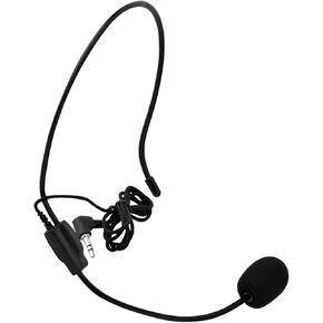 aqxreight 3 5mm Mounted Wired Microphone Mic for Voice Amplifier Speaker Microphone Mic 3 5mm Micropho Suitable for with Te