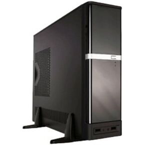 Apex Case DM-387 Microatx Desktop Black/Silver 275W 1/1/(1) Bays USB Audio Gray