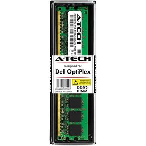 A-Tech 2GB Memory RAM Stick for Dell OptiPlex 755, 745, 740, GX620, GX520, 360, 330, 160, FX160, (MT, DT, SFF, USFF) - DDR2 667MHz PC2-5300 Non-ECC DIMM Module
