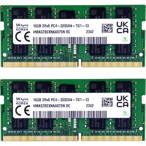 Timetec Hynix IC 32GB KIT(2x16GB) DDR4 3200MHz PC4-25600 Unbuffered ECC 1.2V CL22 288 Pin UDIMM Server Memory RAM Module Upgrade (32GB KIT(2x16GB))