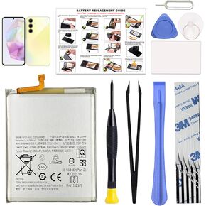 GREEN FUSION for Galaxy A25 5G & A35 5G Battery Replacement Kit, EB-BA546ABY New 0 Cycled Li-ion Battery Compatible with Samsung A25 / A35, Includes Instruction Manual