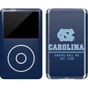 Skinit Decal MP3 Player Skin Compatible with iPod Classic (6th Gen) 80GB - Officially Licensed College Carolina Chapel Hill Design