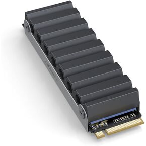 GS5 2TB TLC PCIE Gen4x4 NVME SSD لـ PS5 - الانفجار من خلال أوقات التحميل بسرعة 6500 ميغابايت/ثانية مع غرفة التبريد ، تصل إلى 7450 ميجابايت/ثانية لجهاز كمبيوتر سطح المكتب