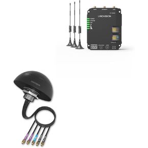 Industrial 4G LTE Cat4 Cellular Router and 4G LTE MIMO Combo 5-in-1 Antenna