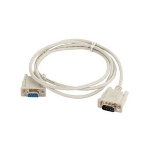 AYA 15Ft (15 Feet) DB9 Serial RS-232 Male to Female Straight-Through Extension Cable