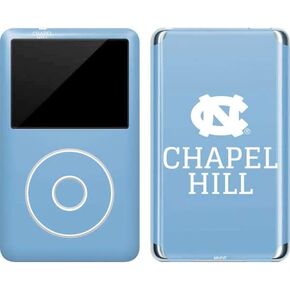 Skinit Decal MP3 Player Skin Compatible with iPod Classic (6th Gen) 80GB - Officially Licensed College UNC Chapel Hill Design