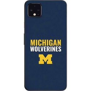 Skinit Decal Phone Skin Compatible with Google Pixel 4 XL - Officially Licensed College Michigan Wolverines M Design