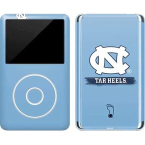Skinit Decal MP3 Player Skin Compatible with iPod Classic (6th Gen) 80GB - Officially Licensed College UNC Tar Heels Design