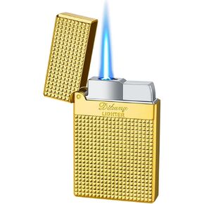 Lighter Refillable lighters Reusable Butane Gas Lighter Suitable for Men Birthday Gifts(Free of Butane Gas)
