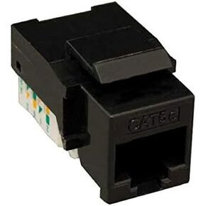 Cat5e RJ45 UTP Tool Less Keystone Jack (Beige)