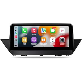 10.25 بوصة الشاشة التي تعمل باللمس لـ BMW X1 E84 2009-2015 CIC System ، Apple Carplay Android Auto Bluetooth ترقية الراديو ستيريو.