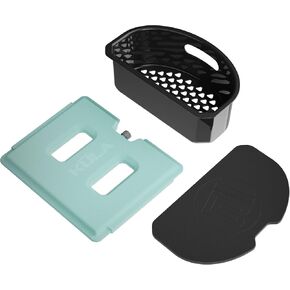 KULA by Bote Hard Shell MAGNEPod Cooler Accessory Kit for Travel Ice Pack Chest Divider Portable Cutting Board Food Basket for Kula 10 Gallon Insulated Outdoor Carry Cooler