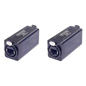NE8FF Cat 5 Feed Thru Coupler, Mates Any Standard RJ45 Plug C