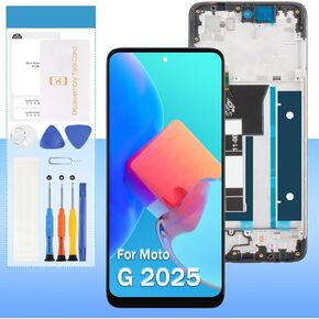استبدال الشاشة الأصلي لـ Mototola Moto G 5G 2025 XT2513V XT2513-1 XT2513-2 6.7 "
