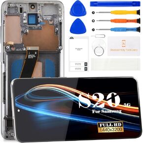 OLED for Samsung S20 5g LCD Display for Samsung Galaxy S20 5g Screen Replacement for Galaxy S20 5g SM-G981 Touch Screen Digitizer Assembly Repair Kits Black (with Fingerprint)