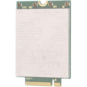 4G LTE Module Network Card, L860 GL 16 DW5823E ESIM NGFF M.2 with 1Gbps Internet Speed for Latitude 3440 3540 7440, 4G LTE Network Card for Precision 3480 3581, Multiple Bands