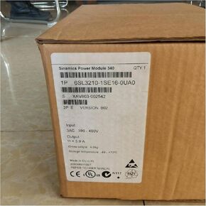 1pcs 6SL3210-1SE16-0UA0 New and Sealed in Box 6SL32101SE160UA0 1 Year Warranty and Fast