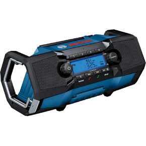 Bosch GPB18V-2CN-RT 18V Lithium-Ion Cordless Compact Jobsite Radio with Bluetooth 5.0 (Renewed)