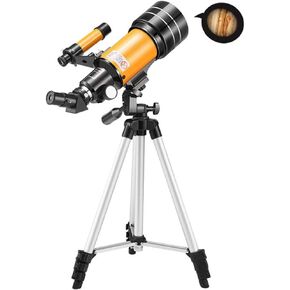 Astronomical Telescope Monocular Telescope with Tripod, Professional Zoom Telescope for Adult Beginners Double The Comfort