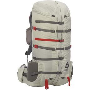 Sierra Designs Flex Capacitor Backpack, Adjustable 25-40L Volume Ultralight Backpacking Pack with Y-Flex Suspension System, Birch