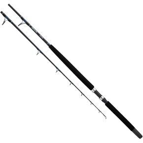 Daiwa SLN66XXHR Sealine Boat Rod, 6'6" Length, 1Piece Rod, 50-100 lb Line Rating, Extra Heavy Power, Black