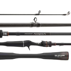 Shimano Poison ADRENA B, Freshwater, Bass, Casting, 6'10", Light, 1 pcs Fishing