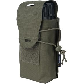 Idogear مزدوج مجلة حقيبة 5.56 مم من بندقية ماج الحقائب MOLLE مزدوجة مكدس الحامل حامل Airsoft الصيد حقيبة حمل