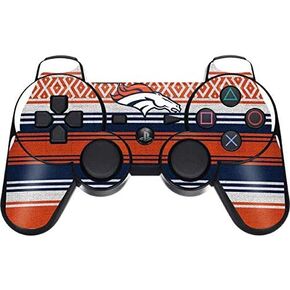 Skinit Decal Gaming Skin Compatible with PS3 Dual Shock Wireless Controller - Officially Licensed NFL Denver Broncos Trailblazer Design