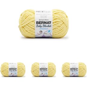 Bernat Baby Blanket Sparkle Yarn-Sunshine in Kuwait