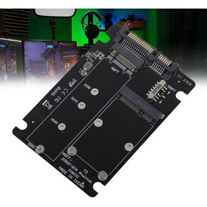 SSD Adapter Card High Speed 6Gbps MSATA M.2 NGFF to Adapter Card for 2230/2242/2260/2280mm NGFF and MSATA SSD Desktop Computers
