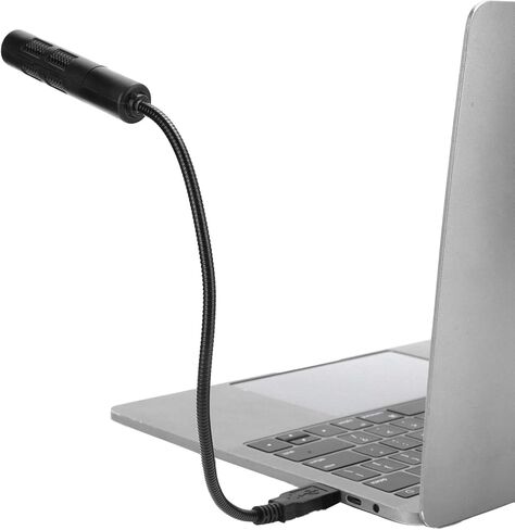 Qiilu USB Microphone for Conference and Live Broadcast - Omnidirectional Desktop Condenser Mic for Gaming, Recording, and Streaming (M-588) in Saudi Arabia