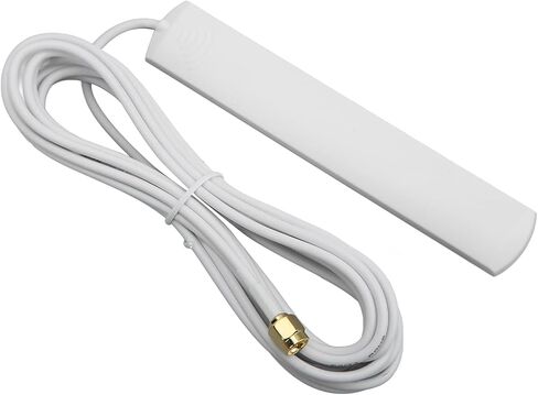 TP002 High Gain Antenna 8DBI for Household Stabilization and Gain with Adhesive (White) in Saudi Arabia