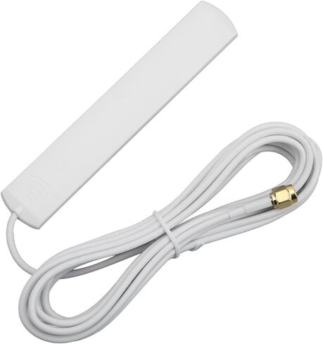 TP002 High Gain Antenna 8DBI for Household Stabilization and Gain with Adhesive (White) in Saudi Arabia