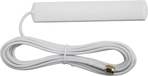 TP002 High Gain Antenna 8DBI for Household Stabilization and Gain with Adhesive (White) in Saudi Arabia