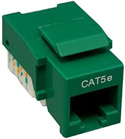 Cat5e RJ45 UTP Tool Less Keystone Jack (Beige) in Saudi Arabia
