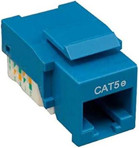 Cat5e RJ45 UTP Tool Less Keystone Jack (Beige) in Saudi Arabia