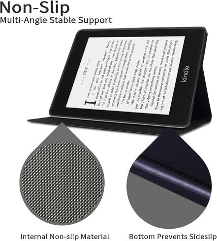 Case for Kindle Paperwhite 11th Generation 6.8", Durable PU Leather Cover with Auto Wake/Sleep Cover for Kindle Paperwhite 11th Generation and Signature Edition 2021 Released, Trippy Mushroom in Saudi Arabia