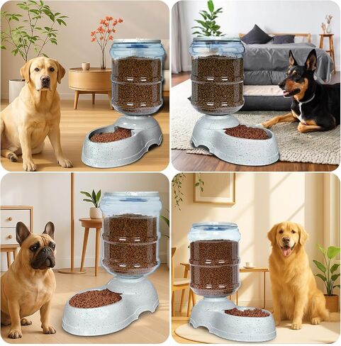 Kenond 3 Gallon Large Dog Water Dispenser, Automatic Gravity Water Bowl in Kuwait