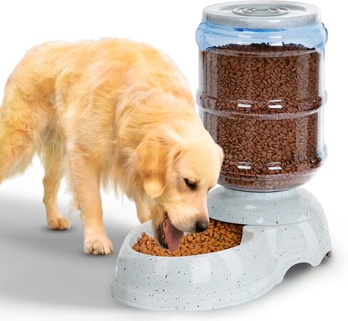 Kenond 3 Gallon Large Dog Water Dispenser, Automatic Gravity Water Bowl in Kuwait