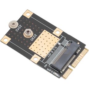MSATA to M.2 B Key Adapter Converter Stable Transmission for Data Storage DVD Burner M2 SSD Enclosure
