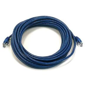 كابل Ethernet ، Cat 5e ، الأزرق ، 25 قدمًا.
