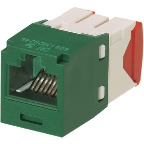 Panduit CJ5E88TGGR Category-5E 8-Wire TG-Style Jack Module, Green