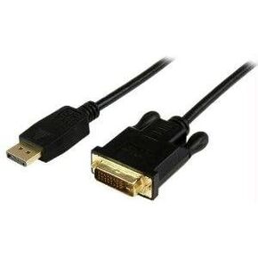 Eliminate Excess Cable Clutter with A Short 3ft Displayport to Dvi Active Adapte