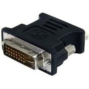 DVI to VGA Cable Adapter Male to Female, Black - Pack of 10